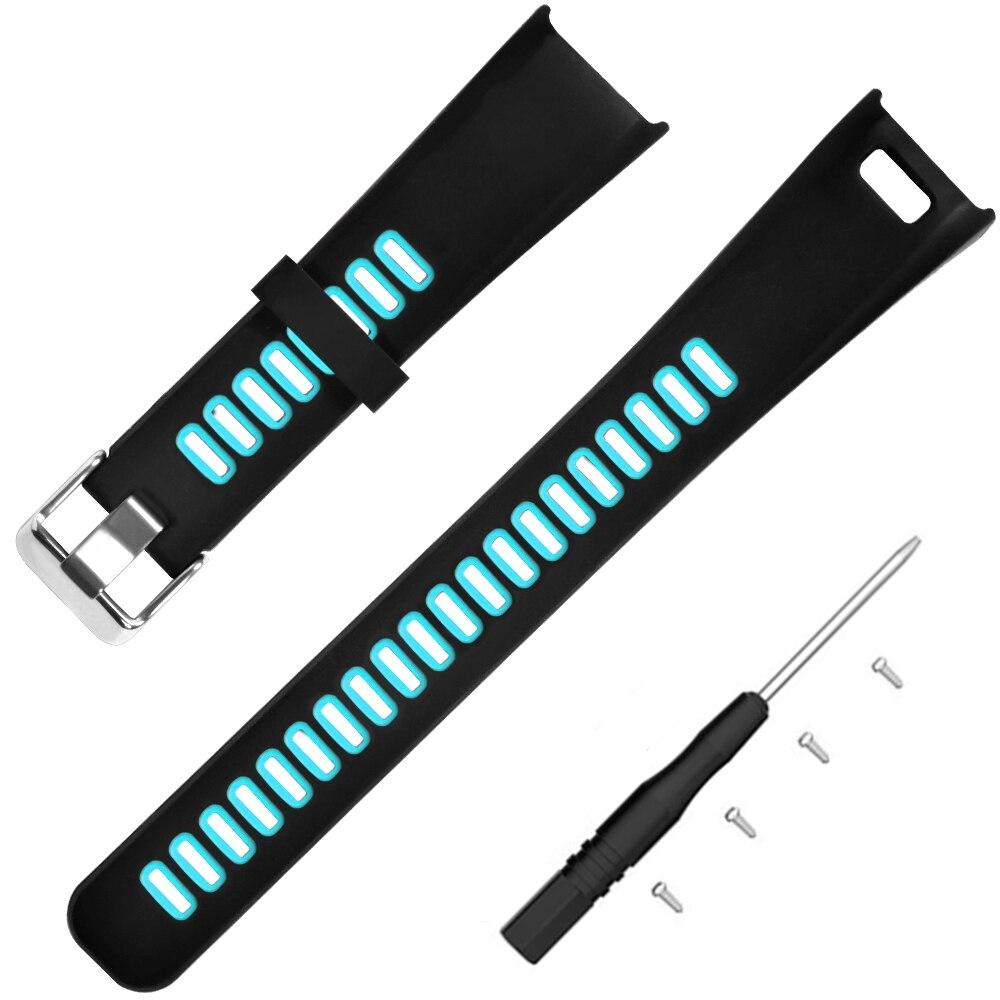 Double Colored Silicone Wristband for Garmin Vivosmart HR AANHORA-SHOPPING
