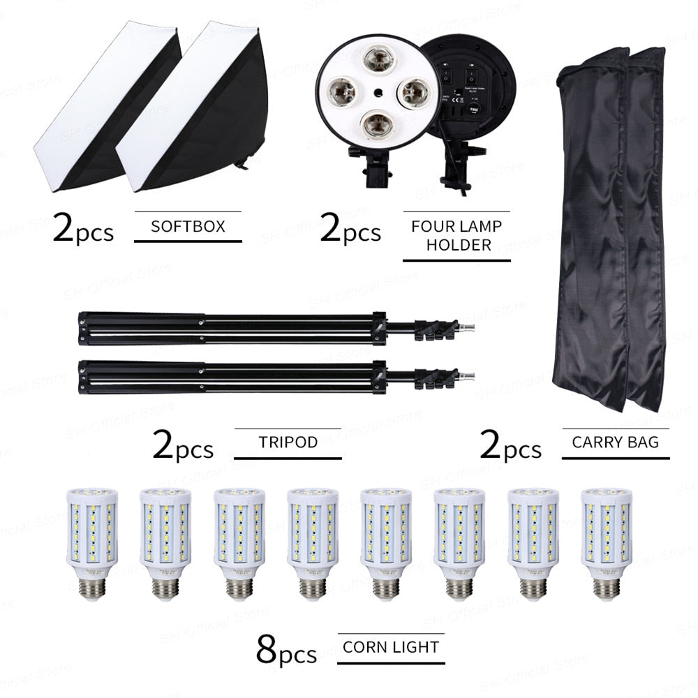 Photo Studio Equipment Set AANHORA-SHOPPING
