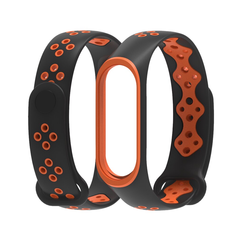 Perforated Silicone Band for Xiaomi Mi Band 3 AANHORA-SHOPPING