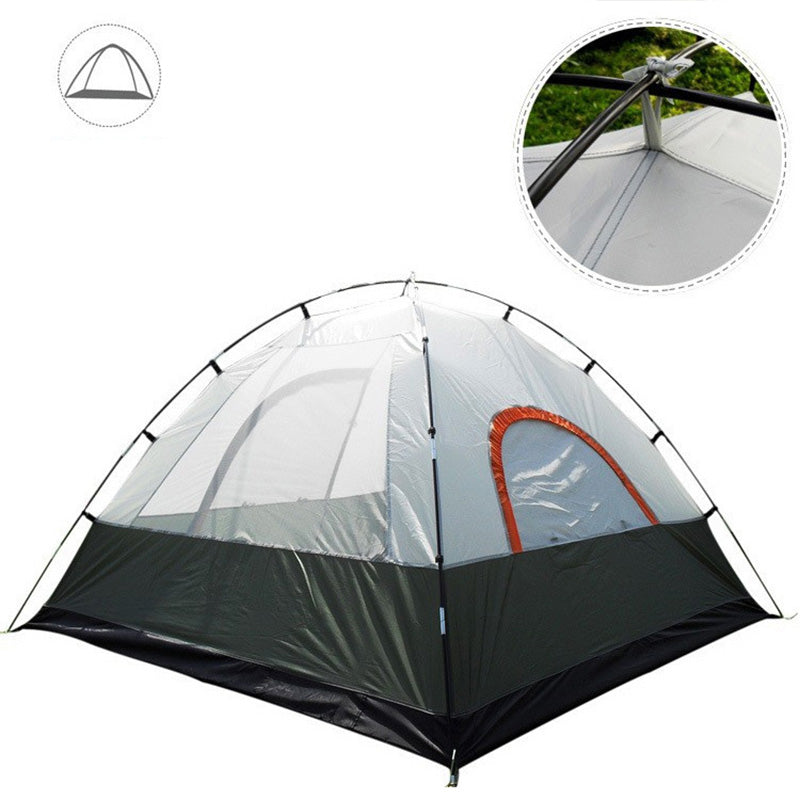 Three Person Double Layer Tent AANHORA-SHOPPING