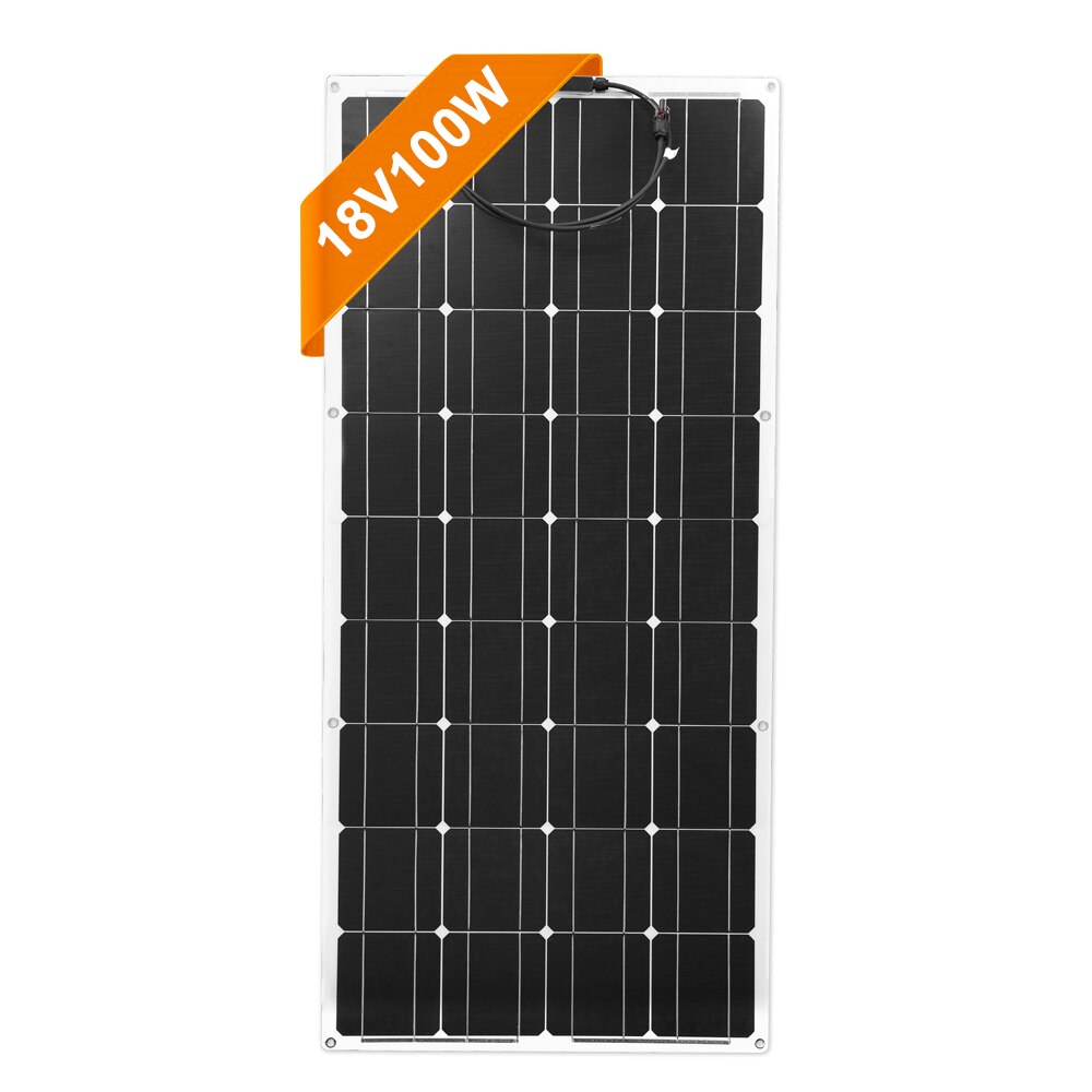 100W Monocrystalline Flexible Solar Panels AANHORA-SHOPPING