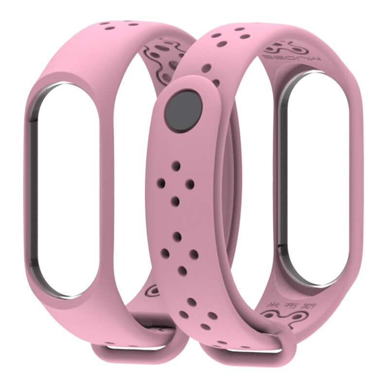 Perforated Silicone Band for Xiaomi Mi Band 3 AANHORA-SHOPPING