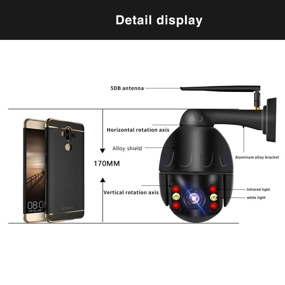 Wifi Outdoor Home Security IP Camera AANHORA-SHOPPING