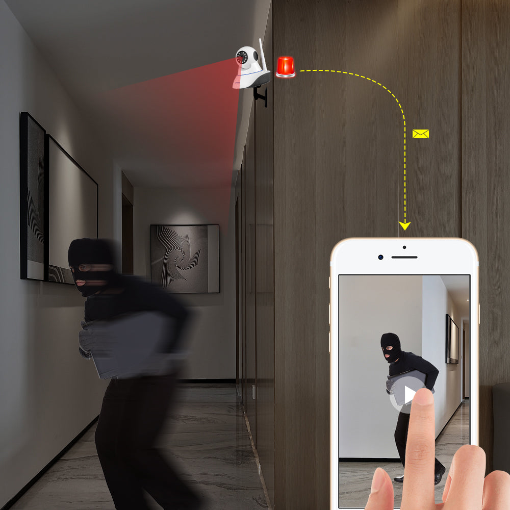 Wireless Home Security IP Camera AANHORA-SHOPPING