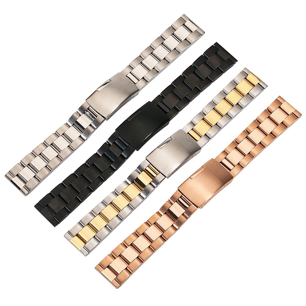 Universal Classic Stainless Steel Watch Band AANHORA-SHOPPING