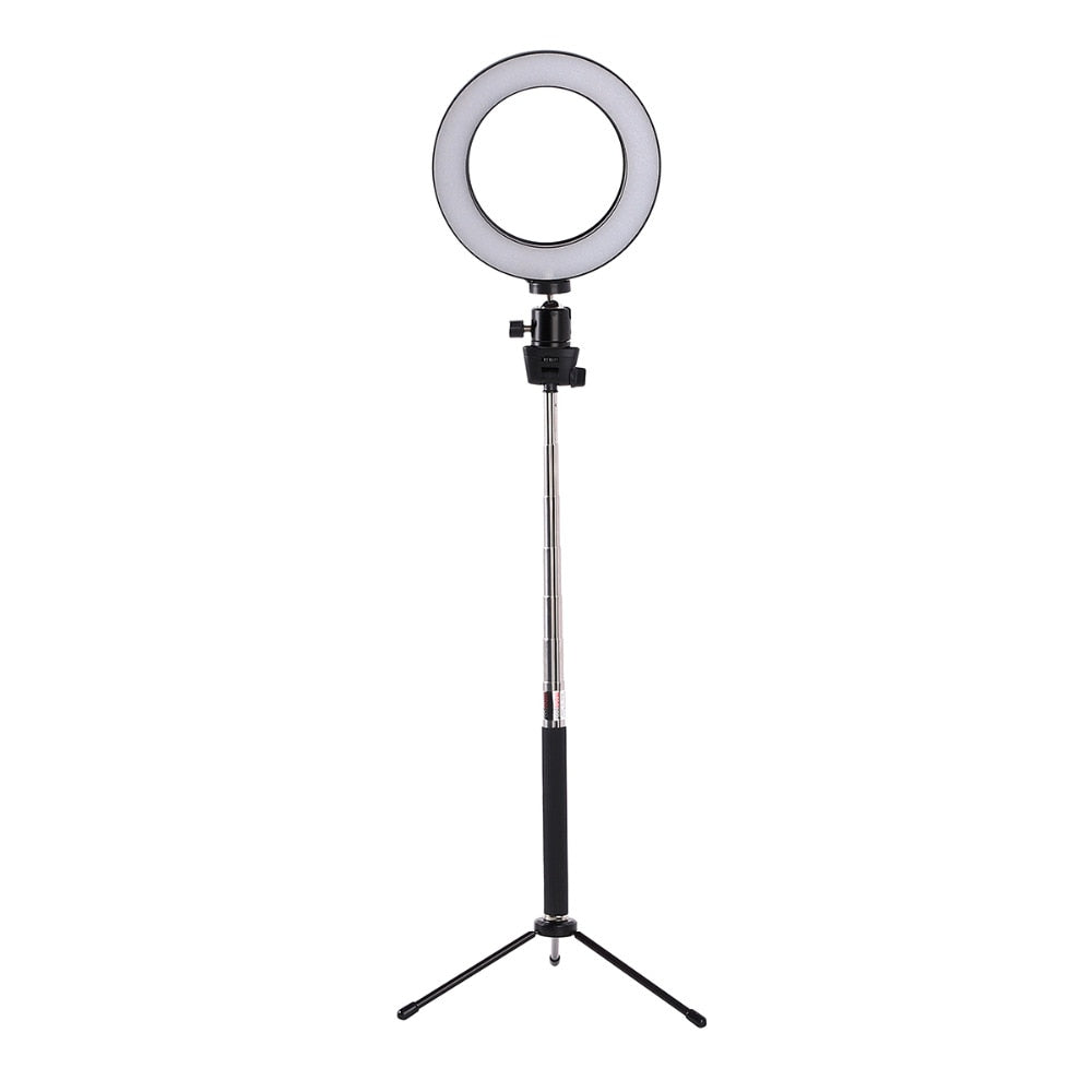 Compact LED Camera Light Ring AANHORA-SHOPPING