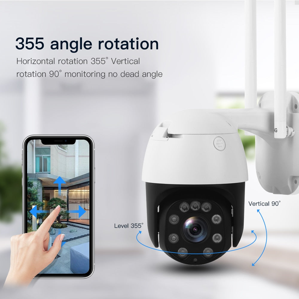 5MP/2MP Wireless 4G Security Camera System AANHORA-SHOPPING