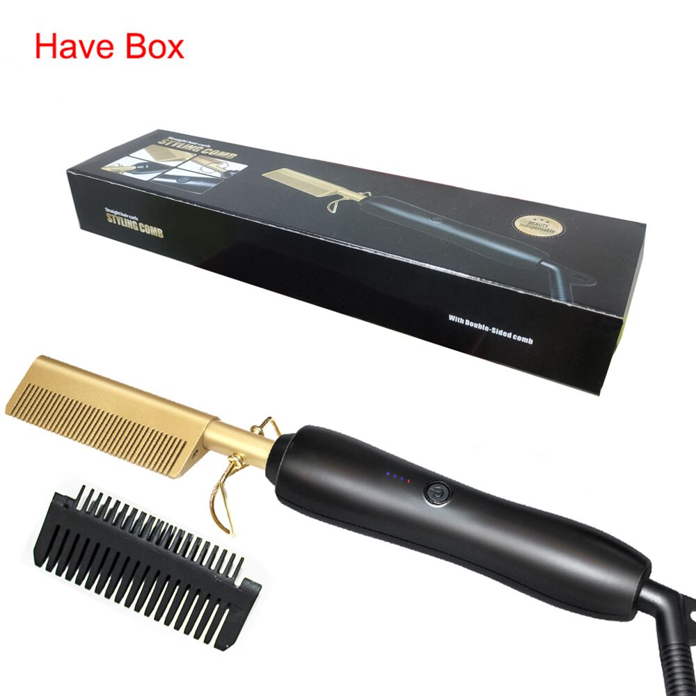 Hair Straightener Heat Comb