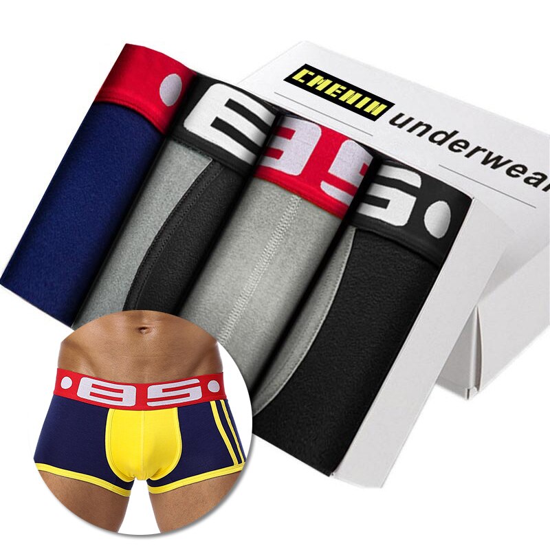 Men's Cotton Boxers 4 pcs Set