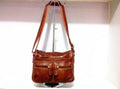 Vintage Soft Genuine Leather Women's Shoulder Bag AANHORA-SHOPPING