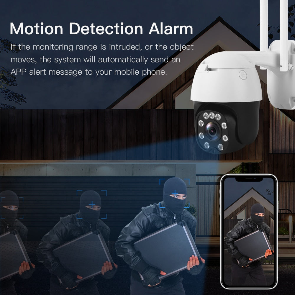 5MP/2MP Wireless 4G Security Camera System AANHORA-SHOPPING