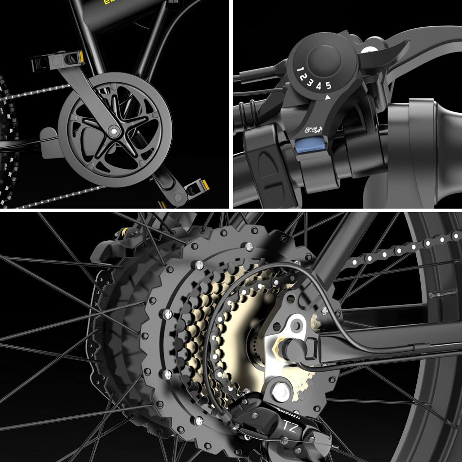 Electric Mountain Bike AANHORA-SHOPPING