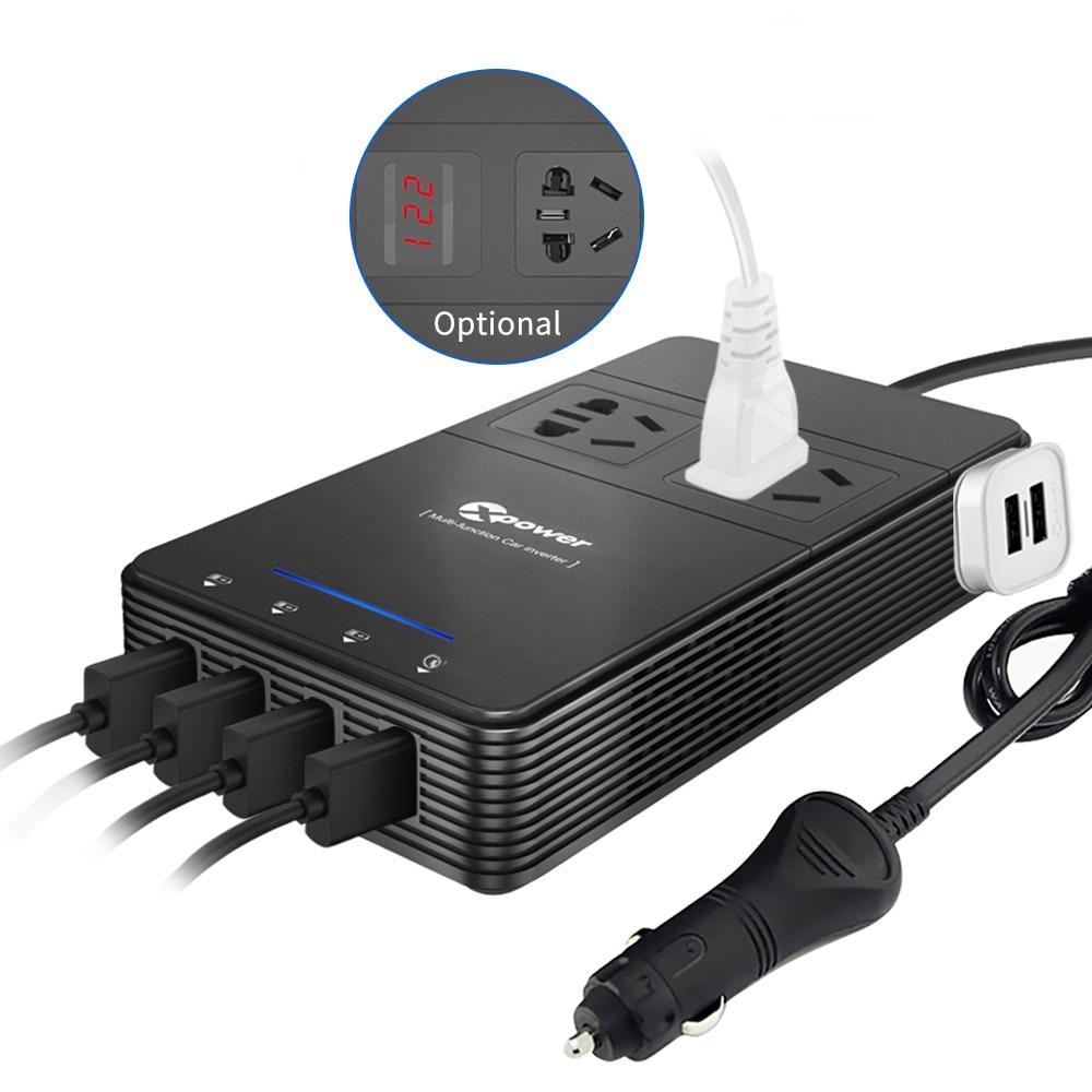 12V/220V Car Power Inverter AANHORA-SHOPPING