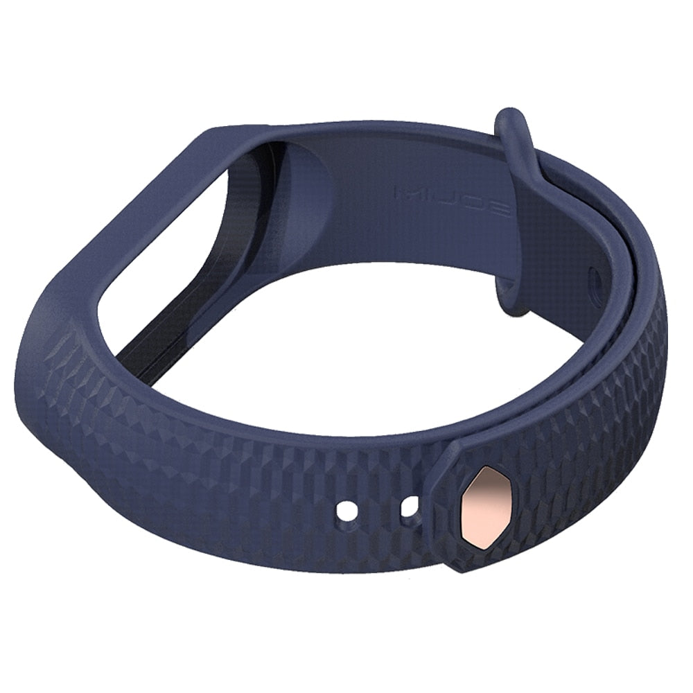Textured Silicone Band for Xiaomi Mi Band 3 and 4 AANHORA-SHOPPING
