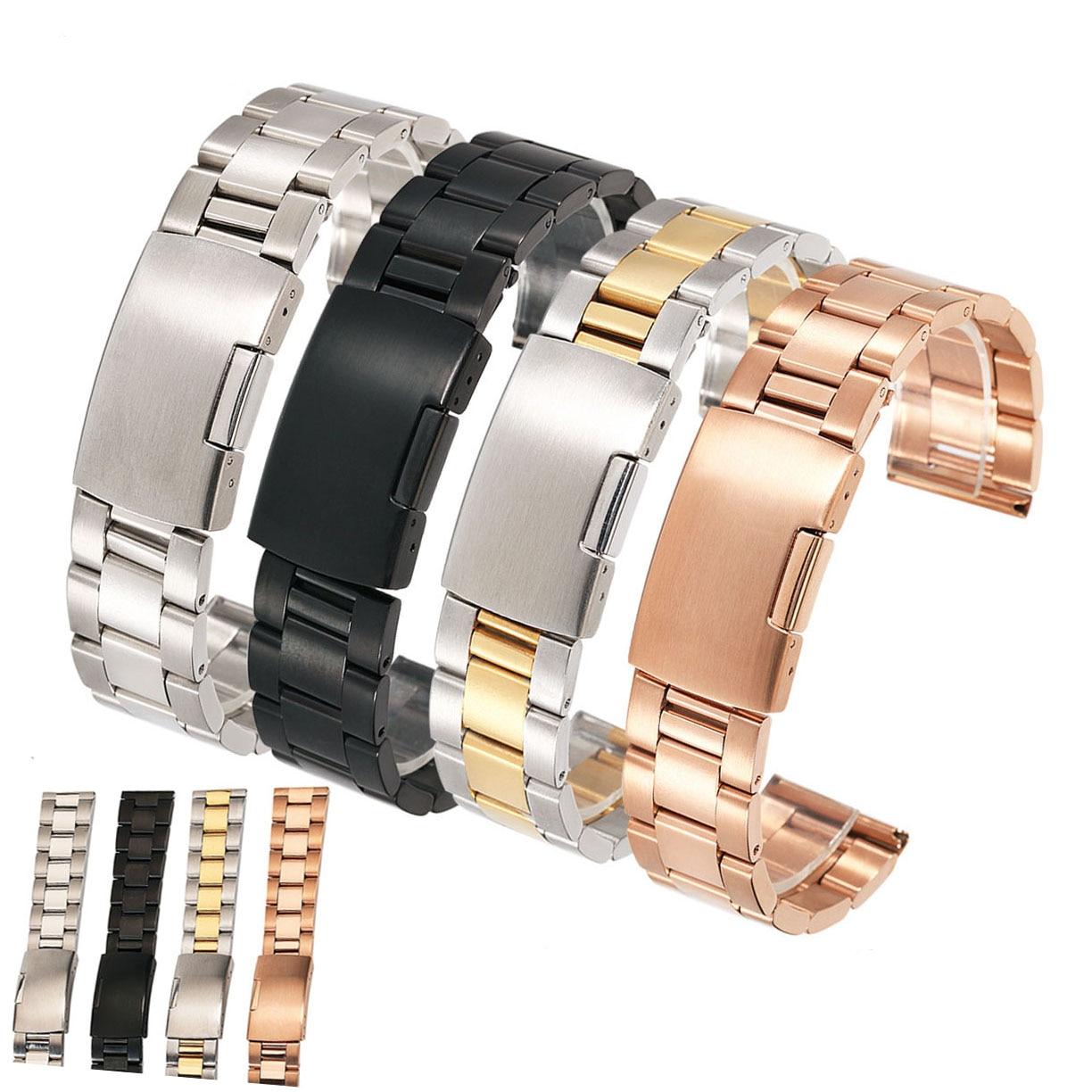 Universal Classic Stainless Steel Watch Band AANHORA-SHOPPING