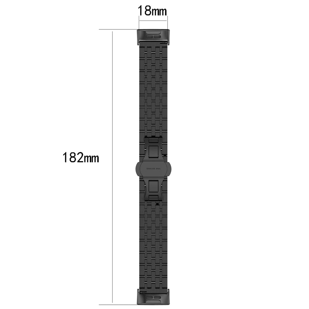 Classic Stainless Steel Band for Fitbit Charge 3 / 4 AANHORA-SHOPPING