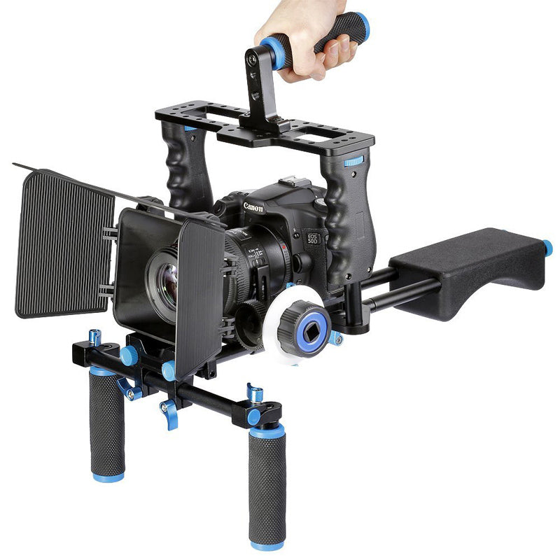 Professional DSLR Camera Shoulder Rig AANHORA-SHOPPING