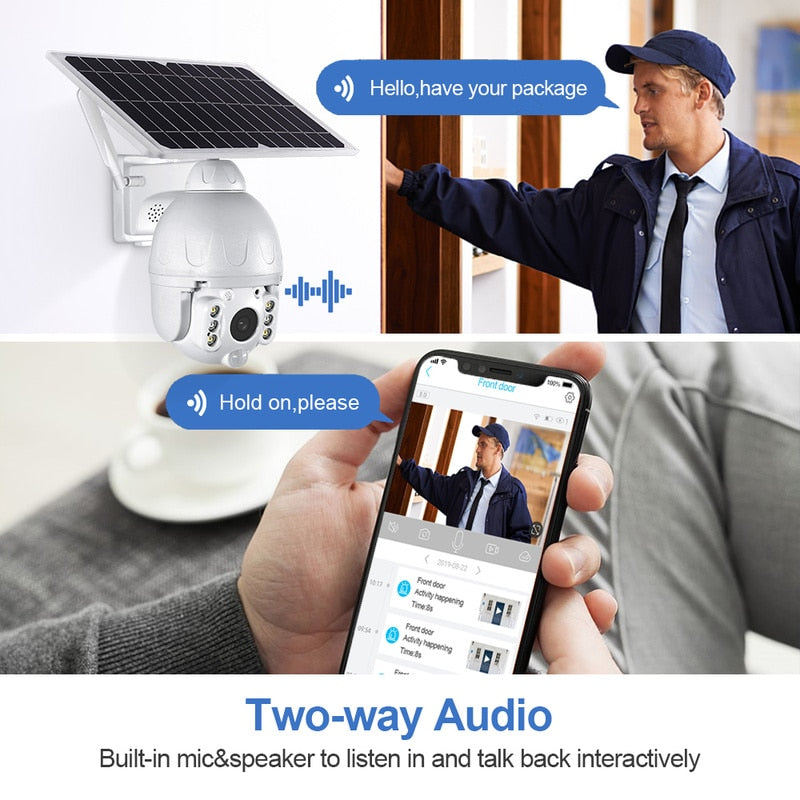 WIFI Outdoor Solar Camera AANHORA-SHOPPING
