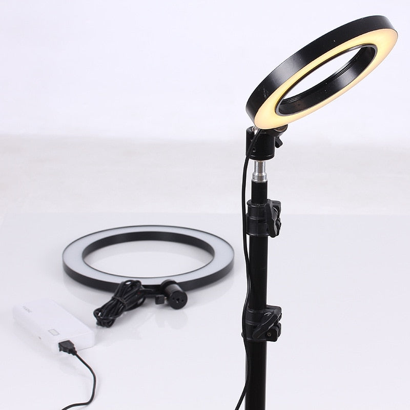Dimmable Camera LED Light Ring AANHORA-SHOPPING