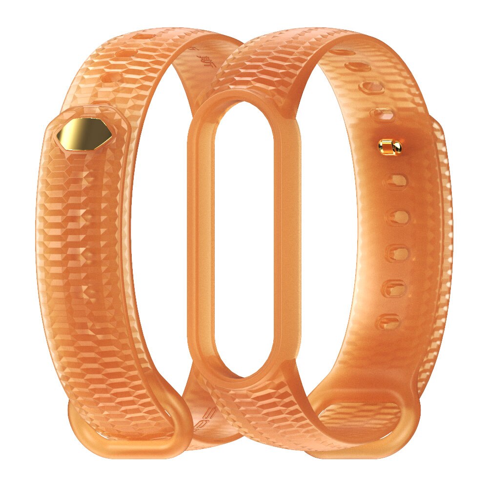 Transparent Silicone Band for Xiaomi Mi Band 3 and 4 AANHORA-SHOPPING