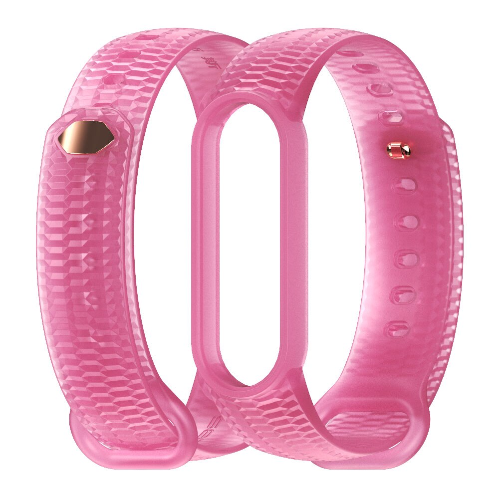 Transparent Silicone Band for Xiaomi Mi Band 3 and 4 AANHORA-SHOPPING