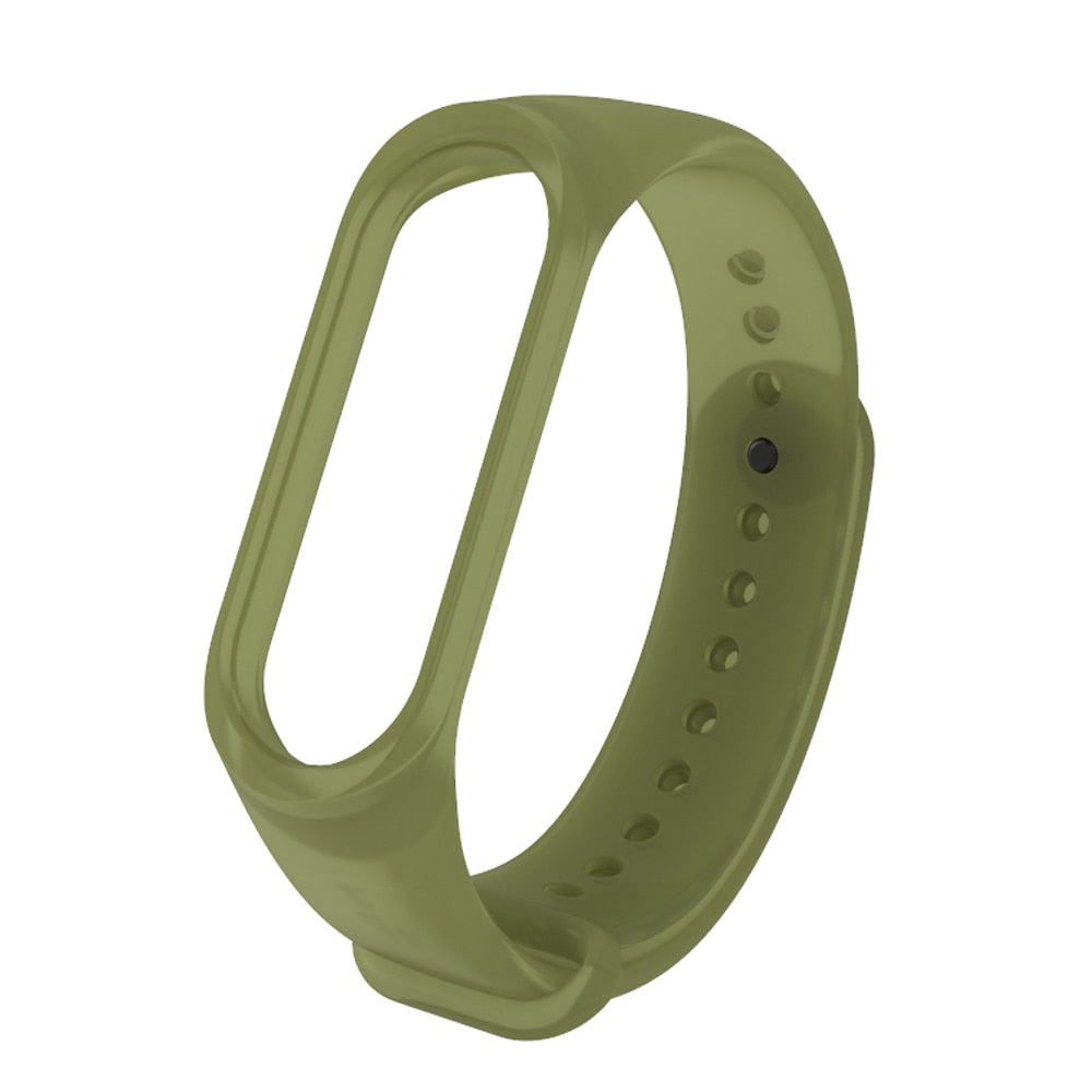 Transparent Silicone Band for Xiaomi Mi Band 3 and 4 AANHORA-SHOPPING