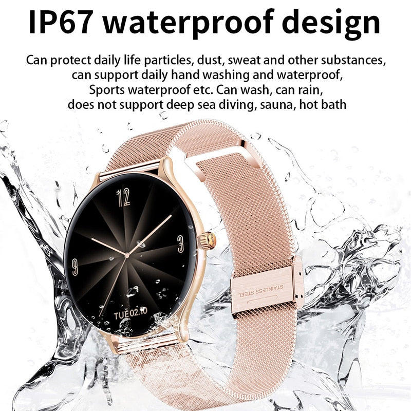Heart Rate Monitoring Waterproof Smartwatch AANHORA-SHOPPING