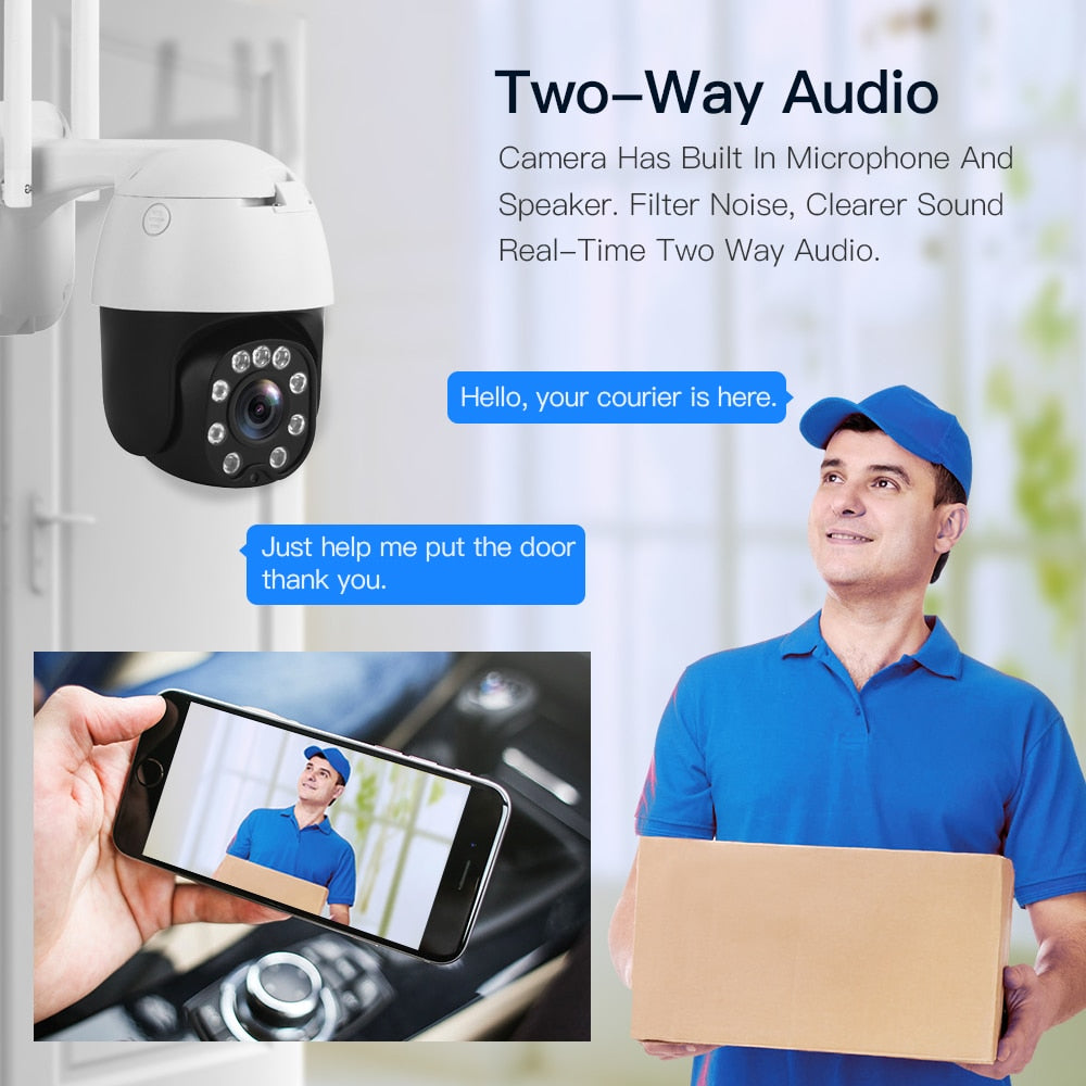 5MP/2MP Wireless 4G Security Camera System AANHORA-SHOPPING