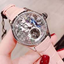 Women's Crystal Parrot Waterproof Watches AANHORA-SHOPPING
