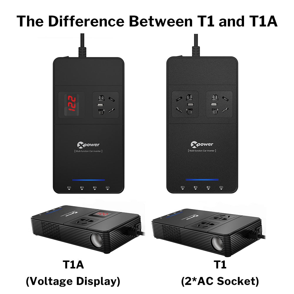 12V/220V Car Power Inverter AANHORA-SHOPPING