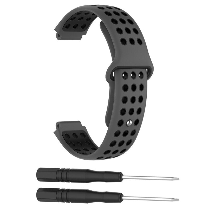 Soft Silicone Replacement Band for Garmin Wrist Watch AANHORA-SHOPPING