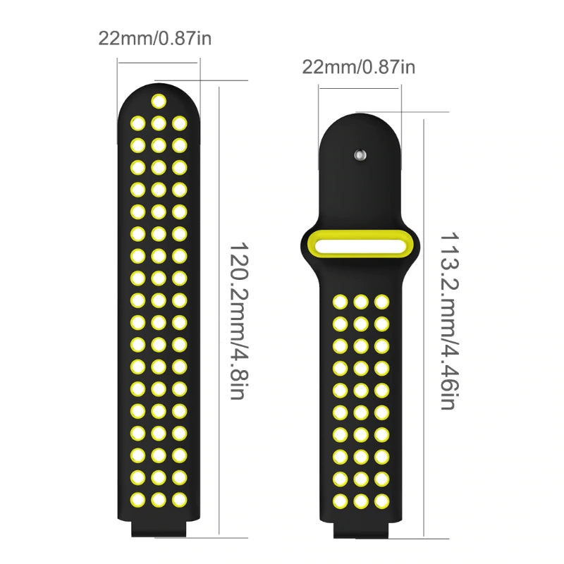 Soft Silicone Replacement Band for Garmin Wrist Watch AANHORA-SHOPPING
