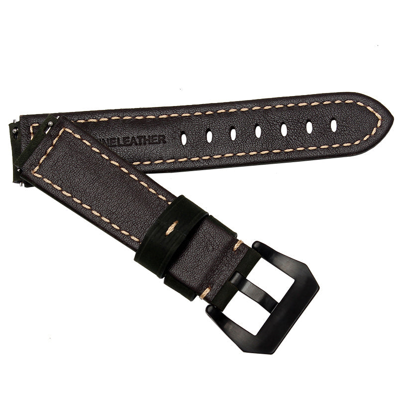Genuine Leather Wrist Bands For Smart Watches AANHORA-SHOPPING