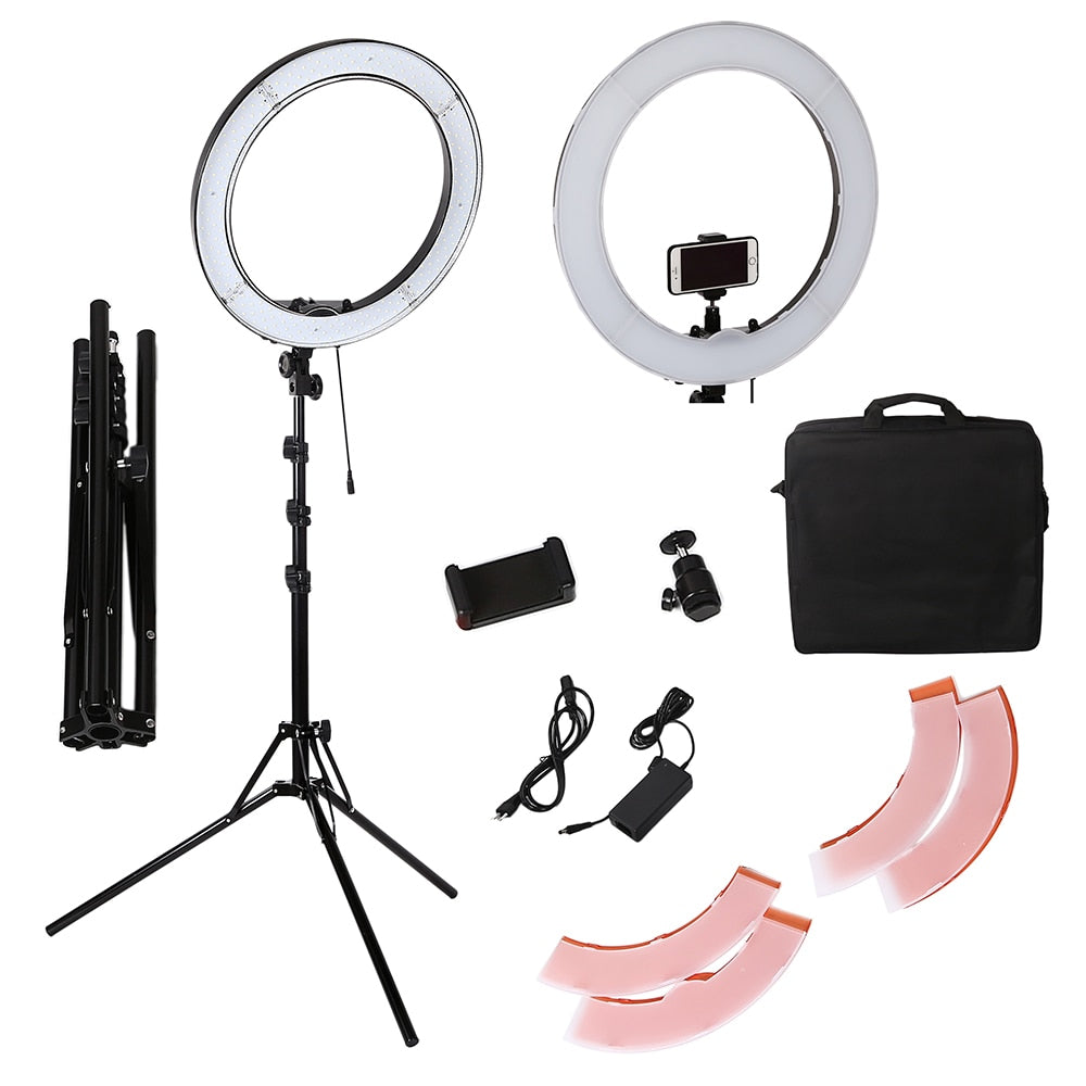 55 W LED Light Ring with Tripod AANHORA-SHOPPING