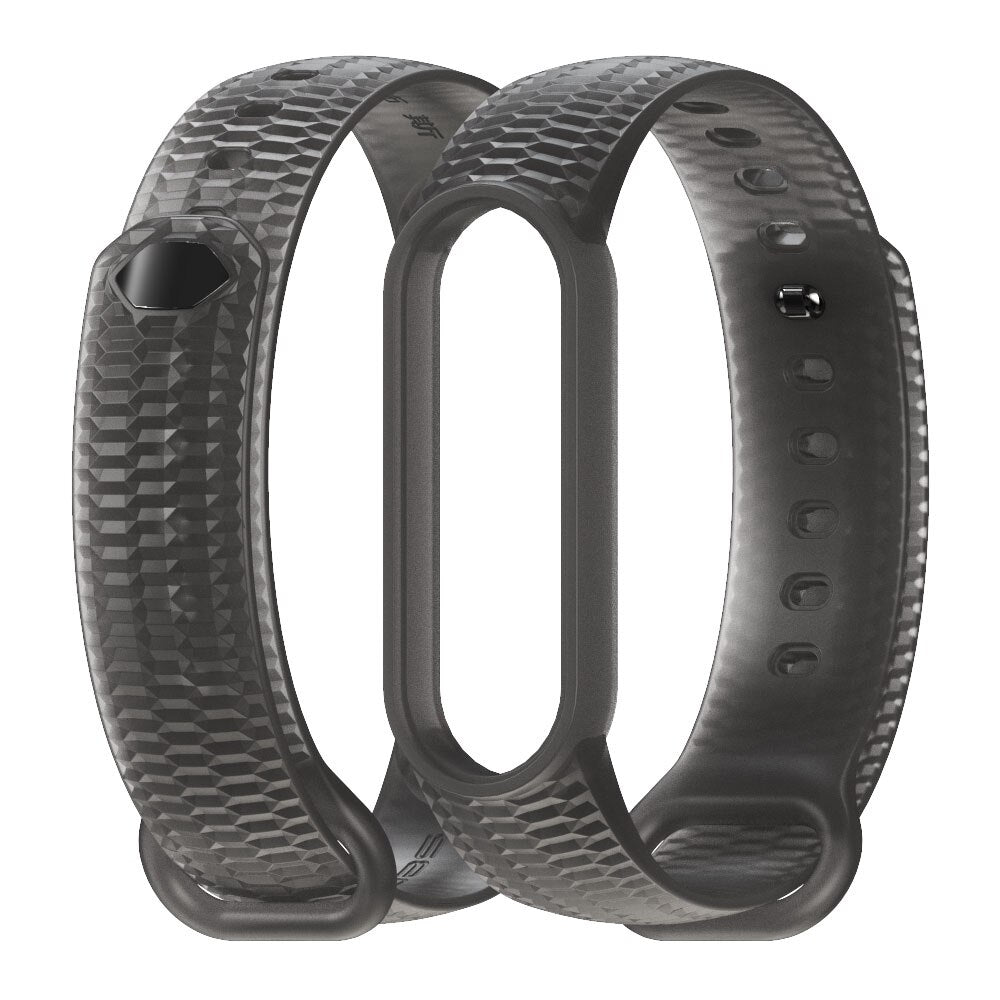 Transparent Silicone Band for Xiaomi Mi Band 3 and 4 AANHORA-SHOPPING