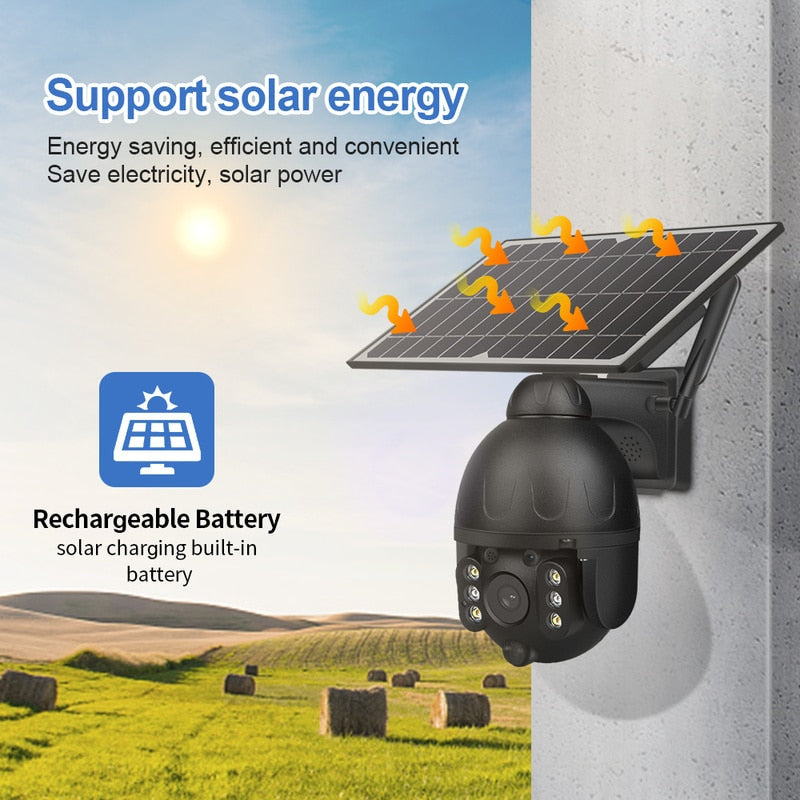 WIFI Outdoor Solar Camera AANHORA-SHOPPING