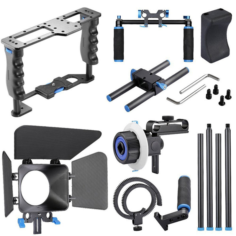 Professional DSLR Camera Shoulder Rig AANHORA-SHOPPING