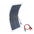 Transparent Semi-Flexible 10W Solar Panel Kit AANHORA-SHOPPING