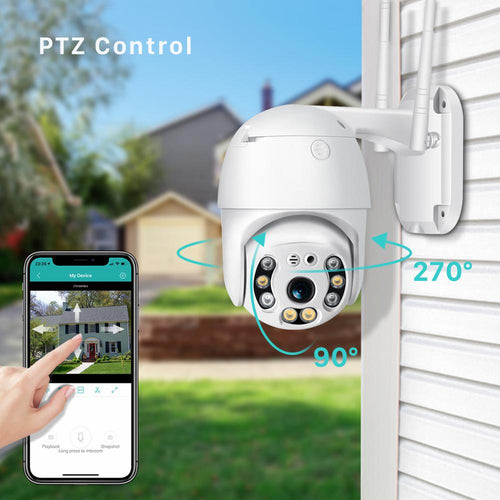 1080P Outdoor Zoom Security Camera AANHORA-SHOPPING
