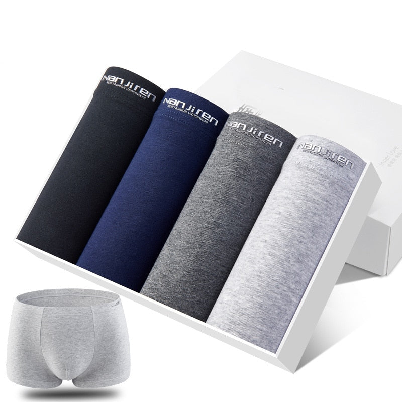 Men's Boxers 4 pcs Set AANHORA-SHOPPING
