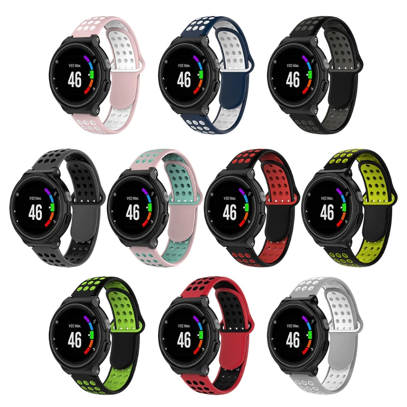 Soft Silicone Replacement Band for Garmin Wrist Watch AANHORA-SHOPPING