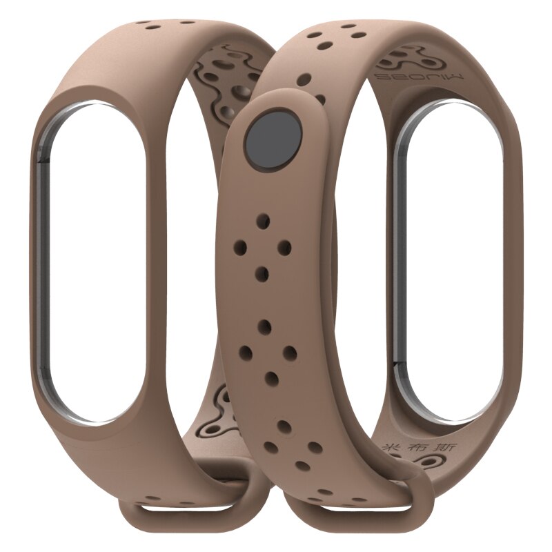 Perforated Silicone Band for Xiaomi Mi Band 3 AANHORA-SHOPPING