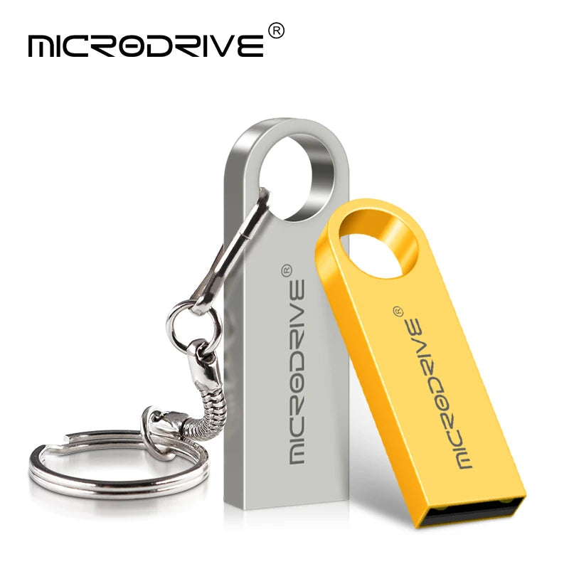 New Arrival USB Flash Drive 4GB 64GB 32GB High Speed Pen Drive 128GB Pendrive Waterproof Metal U Disk Memoria Cel USB Stick GI AANHORA-SHOPPING