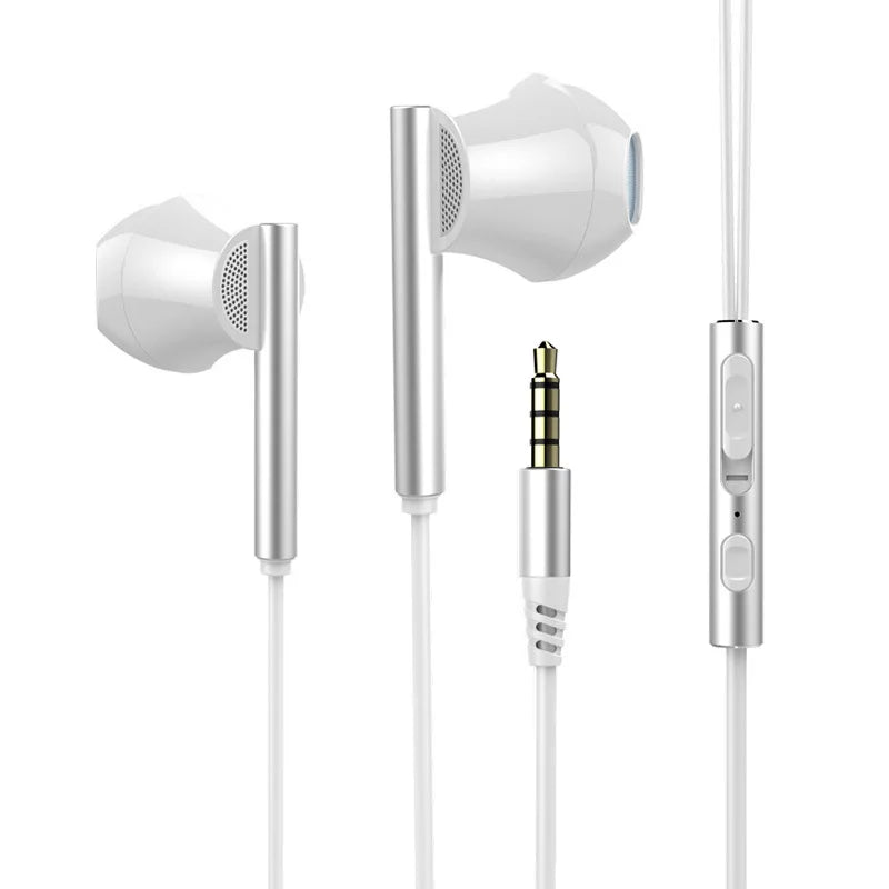 EARDECO-auriculares con cable de 8 núcleos, audífonos internos de graves con micrófono, AURICULARES ESTÉREO DINÁMICOS para teléfono móvil AANHORA-SHOPPING