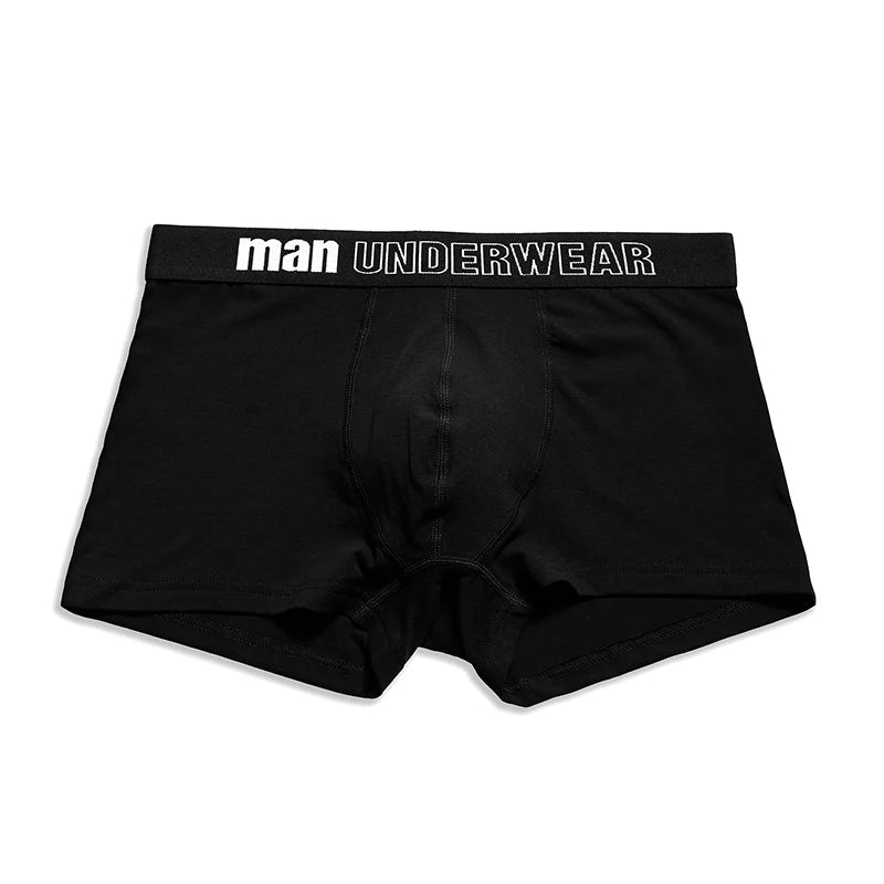 6pcs/lot Oversized Cotton Mens Underpants Soft Boxer Men Breathable Solid Underwear Flexible Boxershorts  Vetement Homme AANHORA-SHOPPING