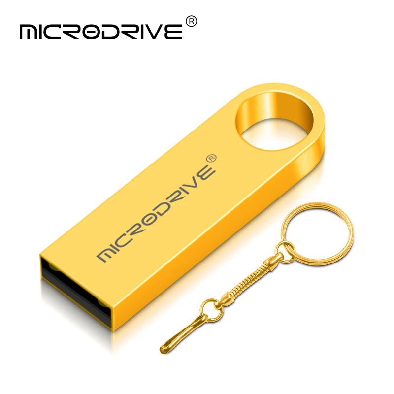New Arrival USB Flash Drive 4GB 64GB 32GB High Speed Pen Drive 128GB Pendrive Waterproof Metal U Disk Memoria Cel USB Stick GI AANHORA-SHOPPING