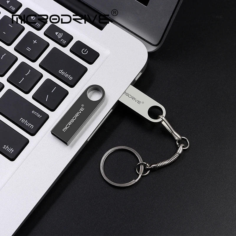 New Arrival USB Flash Drive 4GB 64GB 32GB High Speed Pen Drive 128GB Pendrive Waterproof Metal U Disk Memoria Cel USB Stick GI AANHORA-SHOPPING
