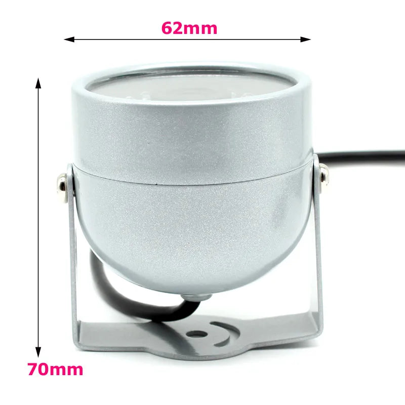 Carcasa de metal para cámara CCTV, resistente a la intemperie, con soporte para cámara de seguridad AANHORA-SHOPPING
