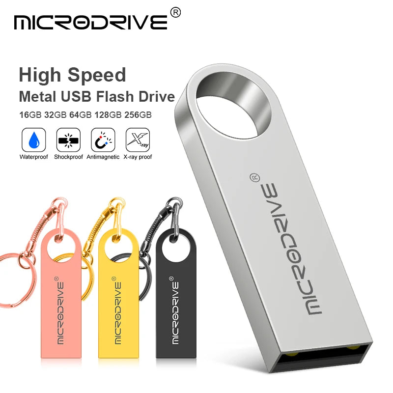 USB Flash Stick 128GB USB2.0 USB Flash Drive 32GB, Pen Drive 64GB 32GB Suitable for Computers and Mobile Phones AANHORA-SHOPPING