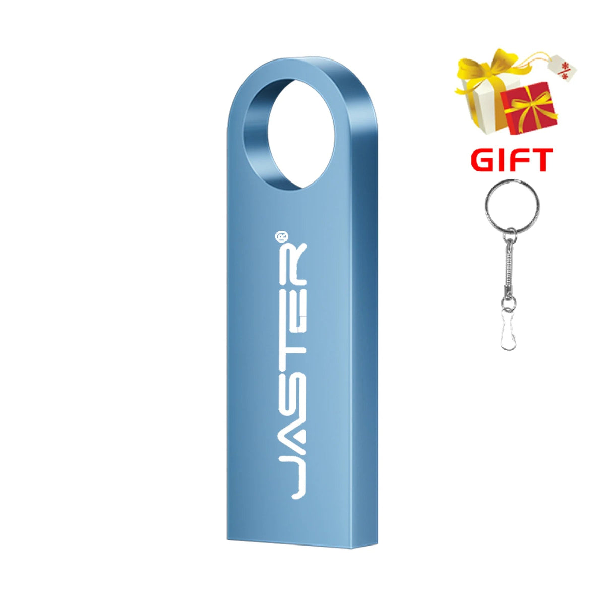 Mini Metal USB Flash Drive 128GB Free Custom Logo Pen Drive 64GB 32GB Personalized Customization Memory Stick Pendrive 16GB 8GB AANHORA-SHOPPING